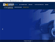 Tablet Screenshot of garagedm.com
